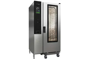 Piec konwekcyjno-parowy elektryczny 20xGN1/1 ADVANCE  iKORE 201 935x1032x1840mm 37,2kW 400V  Fagor APW-201-E R SW T K 