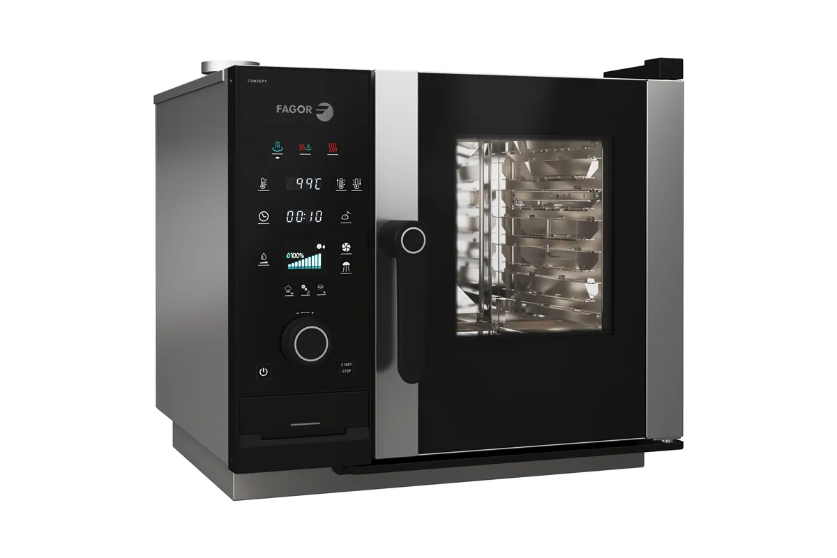 Piec konwekcyjno-parowy elektryczny 6xGN2/3 CONCEPT iKORE 623 660x630x570mm 5,8kW 400V  Fagor C-0623-E R  