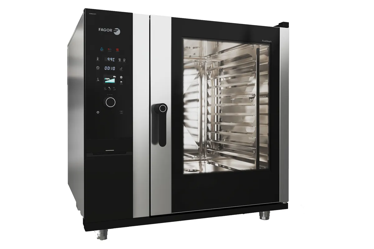 Piec konwekcyjno-parowy elektryczny 10xGN2/1 CONCEPT Pure Steam iKORE 102 1134x1134x1117mm 33,6kW 400V  Fagor CP-102-E R  