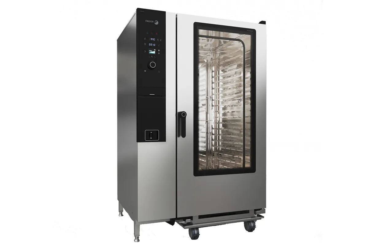 Piec konwekcyjno-parowy gazowy 20xGN2/1 CONCEPT Pure Steam iKORE 202 1165x1140x1840mm 65kW Fagor CP-202-G R T 