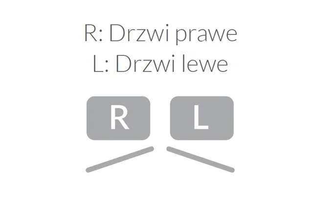 Szafa mroźnicza 700L GN2/1 drzwi pełne 693x826x2008mm, 372W 230V Asber ECN-701 HC L