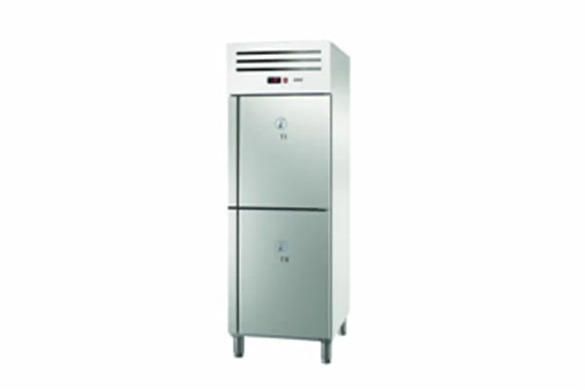 Szafa dwutemperaturowa 700L GN2/1 2x1/2 drzwi prawe 693x826x2008mm, 253+253W 230V Asber ECP-702/2 HC R 