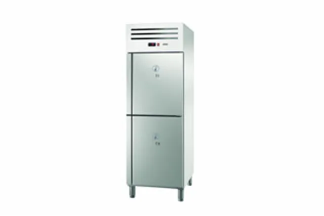 Szafa dwutemperaturowa 700L GN2/1 2x1/2 drzwi prawe 693x826x2008mm, 253+253W 230V Asber ECP-702/2 HC R 