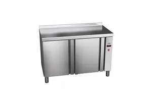 Stół chłodniczy 600mm bez agregatu, 2xdrzwi pełne 1192x600x850mm, 32W 230V Asber ETP-6-117-20 R HC SB40