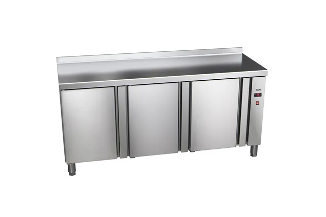 Stół mroźniczy 600mm GN 1/1 bez agregatu, 3xdrzwi pełne 1717x600x850 424W 230V Asber ETN-6-169-30 R HC SB40