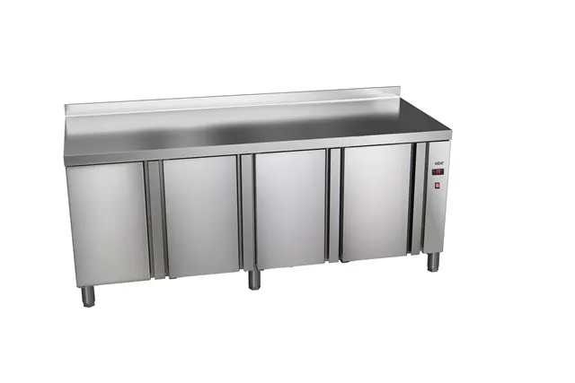 Stół mroźniczy 600mm GN 1/1 bez agregatu, 4xdrzwi pełne 2242x600x850 433W 230V Asber ETN-6-222-40 R HC SB40