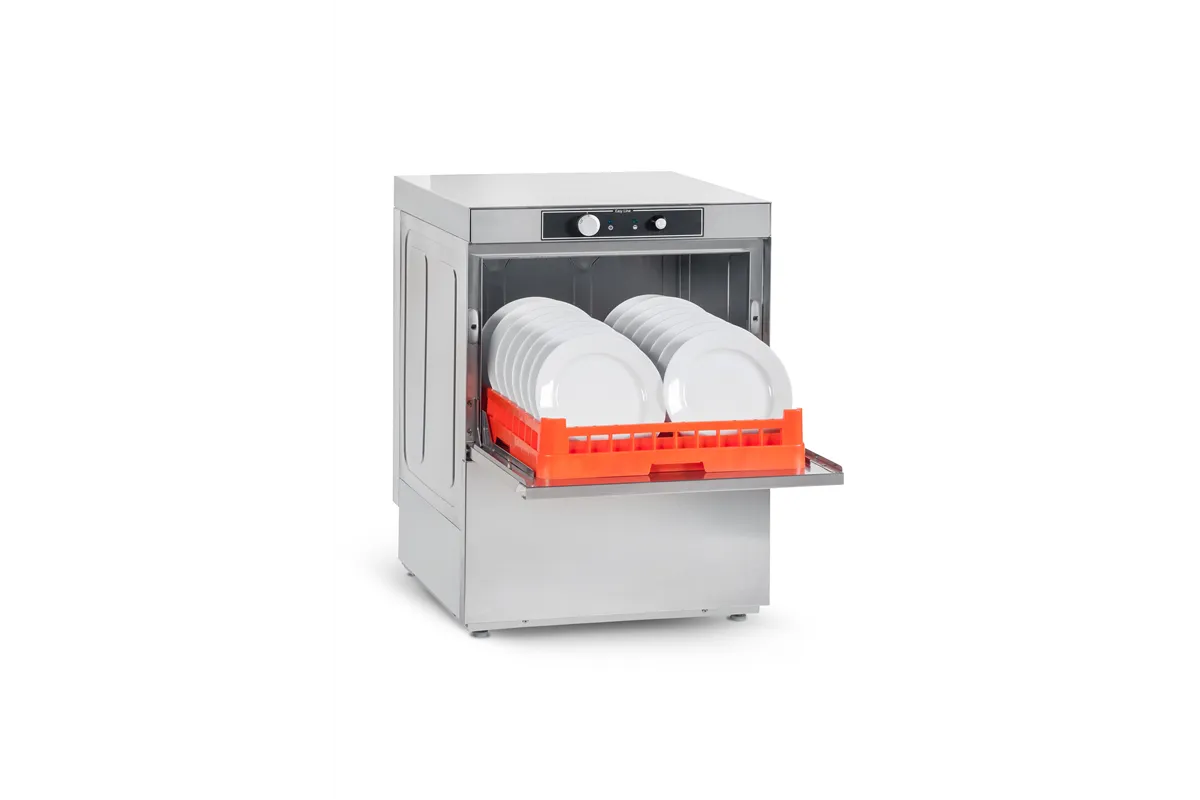 Zmywarka do naczyń Easy Line GE-500 płukanie na zimno 600x605x830 3,4kW 230V Asber GE-500 COLD