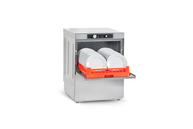Zmywarka do naczyń Easy Line GE-500 płukanie na zimno 600x605x830 3,4kW 230V Asber GE-500 COLD