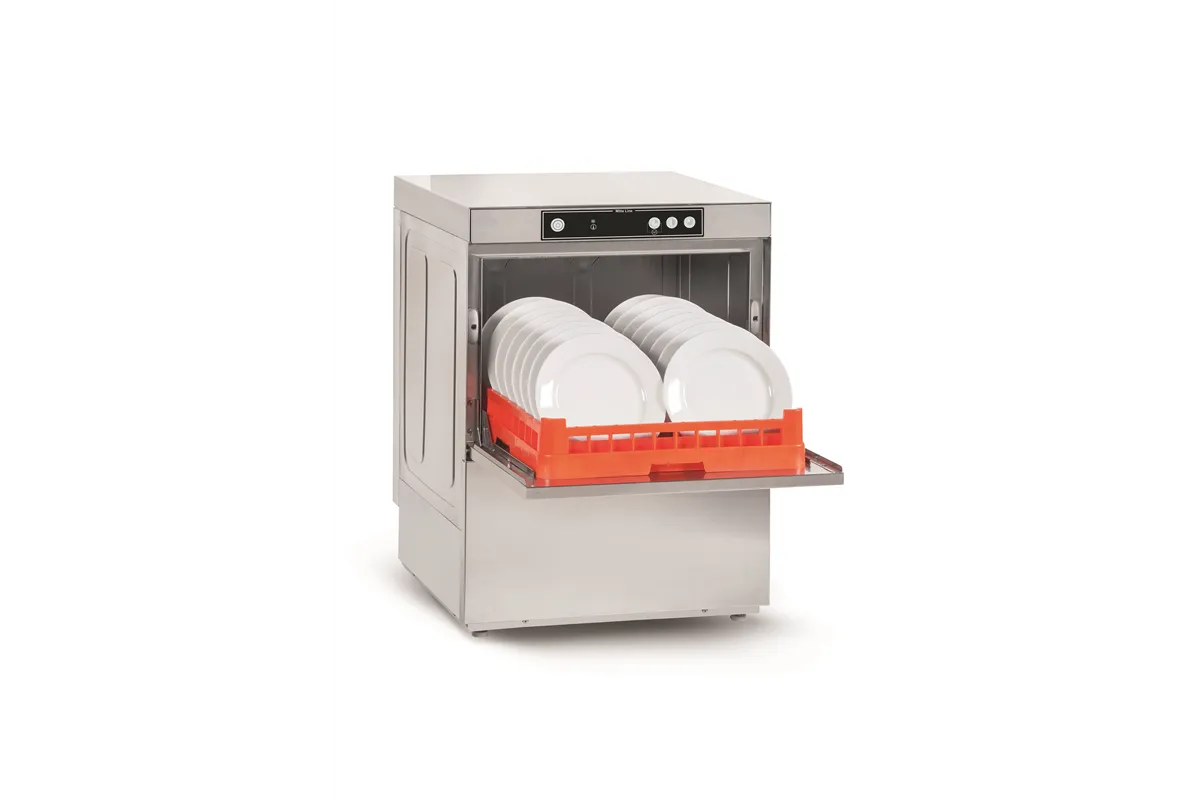 Zmywarka do naczyń Mitte Line GM-500 dozownik płynu myjącego, płukanie na zimno 600x605x830 3,4kW 230V Asber GM-500 COLD DD