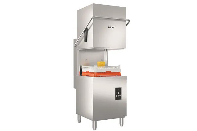 Zmywarka kapturowa Mitte Line GMX-H500 dozownik wpłynu myjącego630x750x1482 11,25kW 400V Asber GMX-H500 DD