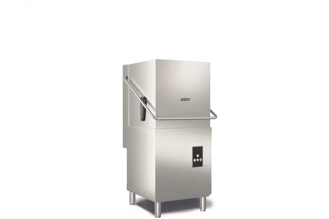 Zmywarka kapturowa Mitte Line GMX-H510 pompa spustowa, pompa płucząca 630x750x1482 14,25kW 400V Asber GMX-H510 W B