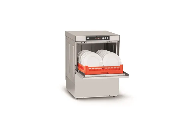Zmywarka do naczyń Tech Line GT-500 dozownik płynu myjacego, płukanie na zimno 600x605x830 3,4kW 230V Asber GT-500 COLD DD