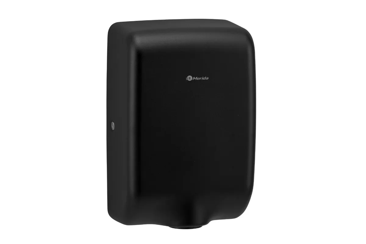 Suszarka do rąk MERIDA TURBO JET SLIM MINI BLACK LINE, czarna
 Merida EIC110