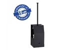 Szczotka do WC z uchwytem, mocowana do ściany MERIDA STELLA BLACK LINE, czarna Merida GSC350