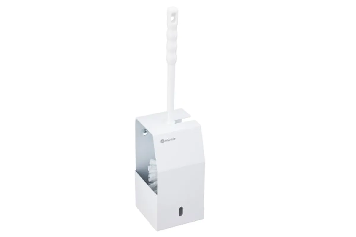 Szczotka do WC z uchwytem, mocowana do ściany MERIDA STELLA WHITE LINE, biała
 Merida GSB350