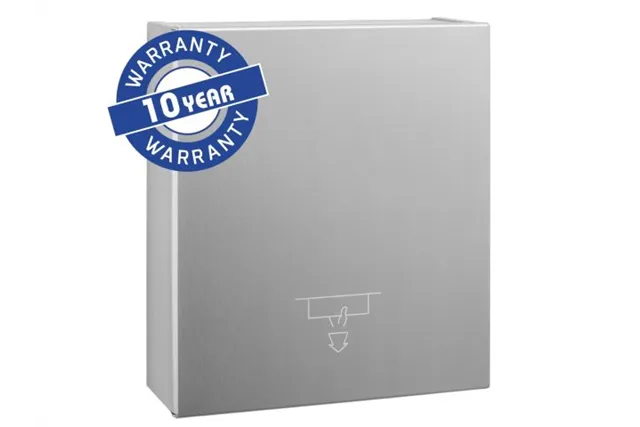 Podszafkowy pojemnik na ręczniki składane MERIDA STELLA SLIM MAXI, stal matowa
 Merida ASM110