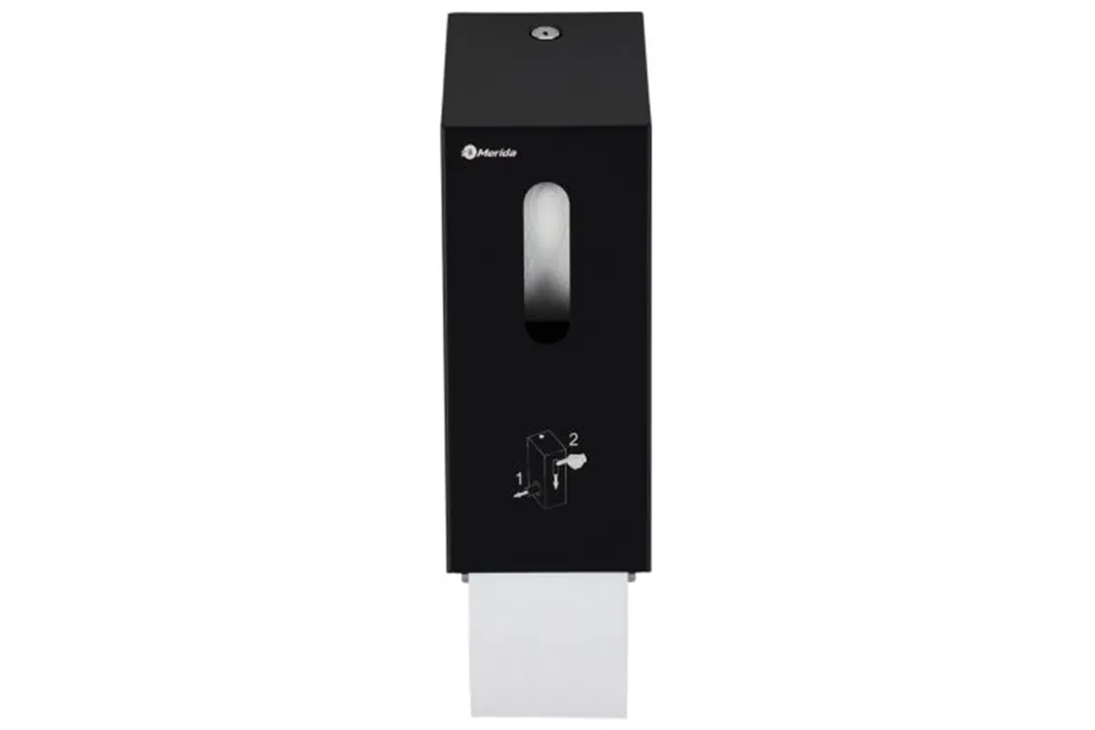 Pojemnik na dwie rolki papieru toaletowego, MERIDA STELLA BLACK LINE
 Merida BSC501