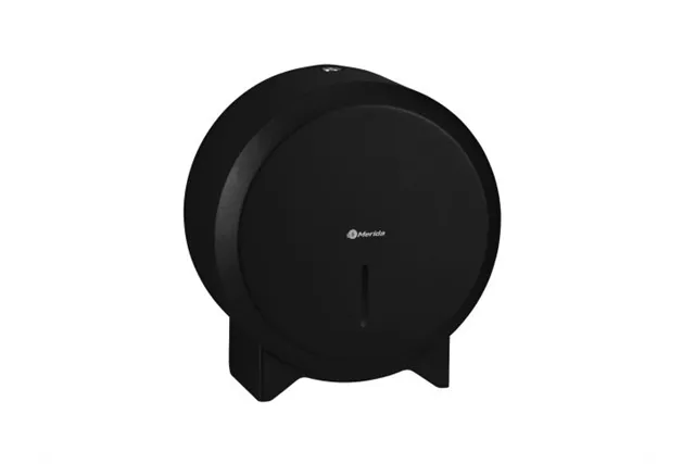 Pojemnik na papier toaletowy MERIDA STELLA BLACK LINE MINI, średnica papieru do 19 cm, czarny
 Merida BSC201