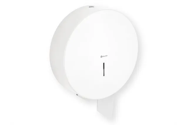 Pojemnik na papier toaletowy MERIDA STELLA WHITE LINE MEGA, średnica papieru do 28 cm, biały
 Merida BSB004