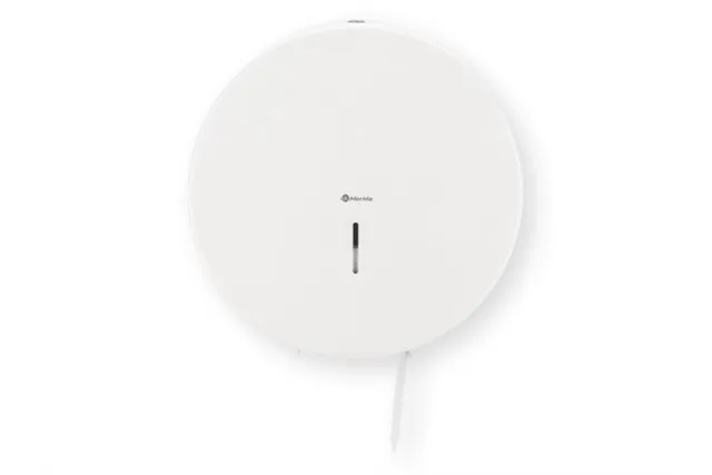 Pojemnik na papier toaletowy MERIDA STELLA WHITE LINE MEGA, średnica papieru do 28 cm, biały
 Merida BSB004