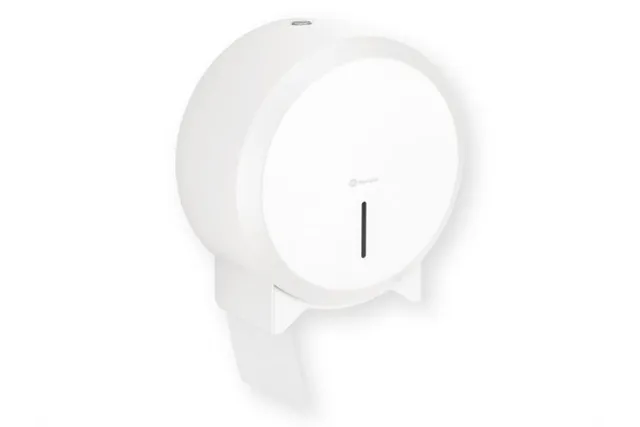 Pojemnik na papier toaletowy MERIDA STELLA WHITE LINE MINI, średnica papieru do 19 cm, biały
 Merida BSB203