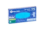 Rękawice elastomerowe TPE, niebieskie, rozmiar L, opakowanie 100 szt.
 Merida TRN508