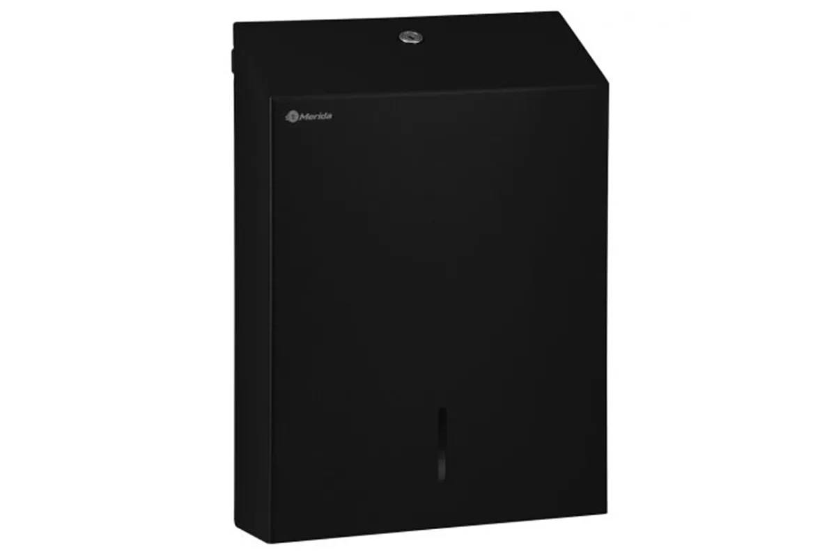 Pojemnik na ręczniki składane MERIDA STELLA SLIM BLACK LINE MAXI, czarny
 Merida ASC109