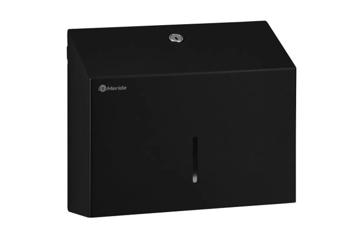 Pojemnik na ręczniki składane MERIDA STELLA SLIM BLACK LINE MINI, czarny
 Merida ASC209