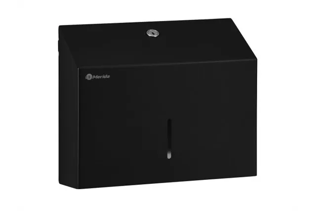 Pojemnik na ręczniki składane MERIDA STELLA SLIM BLACK LINE MINI, czarny
 Merida ASC209
