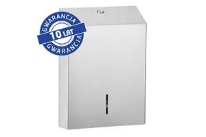 Pojemnik na ręczniki składane MERIDA STELLA SLIM MAXI, stal polerowana
 Merida ASP109