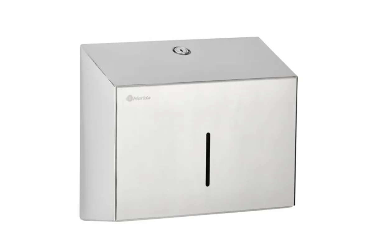 Pojemnik na ręczniki składane MERIDA STELLA SLIM MINI, stal polerowana
 Merida ASP209