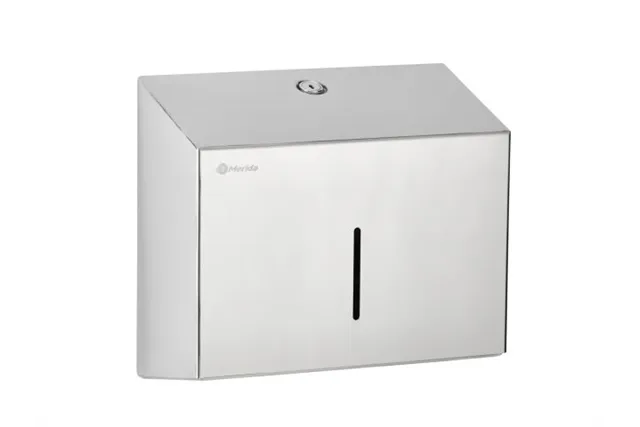 Pojemnik na ręczniki składane MERIDA STELLA SLIM MINI, stal polerowana
 Merida ASP209