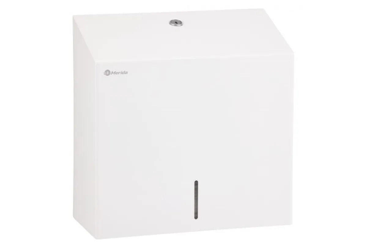 Pojemnik na ręczniki składane MERIDA STELLA WHITE LINE MAXI, biały
 Merida ASB103