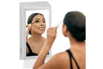 Pojemnik na ręczniki składane z lustrem ze stali SuperMirror „2w1" MERIDA STELLA SLIM MEGA COMBO, stal matowa
 Merida ASM755