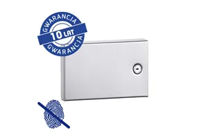 Pojemnik na rękawice foliowe MERIDA STELLA Anti-FingerPrint stal matowa z powłoką AFP
 Merida GSM074
