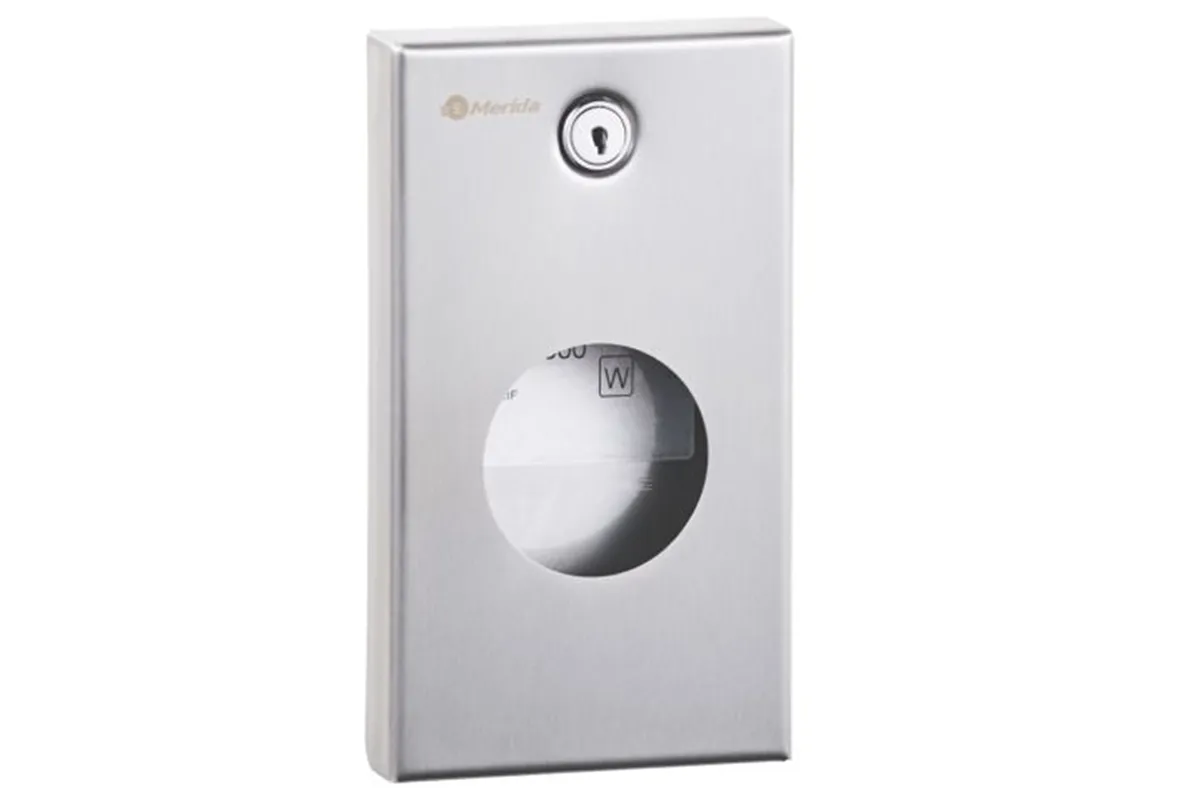 Pojemnik na torebki higieniczne MERIDA STELLA Anti-FingerPrint stal matowa z powłoką AFP
 Merida GSM072