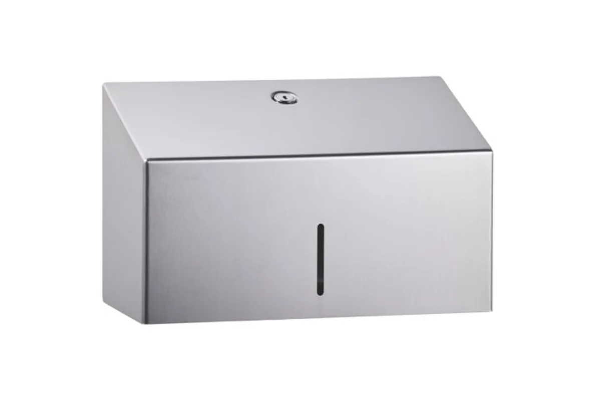 Pojemnik na ręczniki papierowe MERIDA STELLA Anti-FingerPrint MINI stal matowa z powłoką FPP
 Merida ASM271