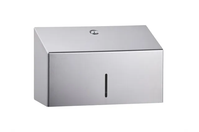 Pojemnik na ręczniki papierowe MERIDA STELLA Anti-FingerPrint MINI stal matowa z powłoką FPP
 Merida ASM271