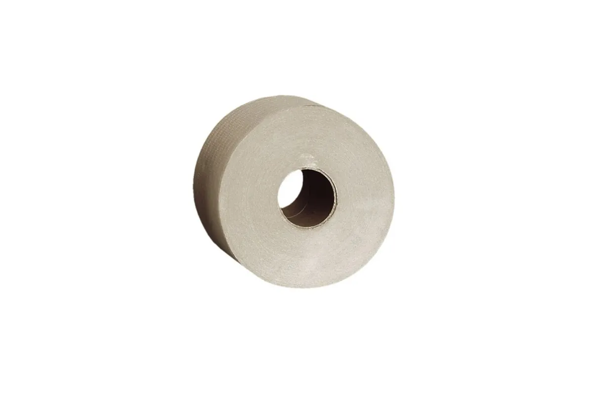 Papier toaletowy MERIDA ECONOMY, śr. 19 cm, 1-warstwowy, SZARY, zgrzewka 12 szt.
 Merida PES205