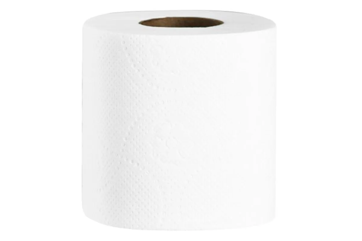 Papier toaletowy MERIDA TOP, biały, średnica 12,5 cm, długość 68 m, dwuwarstwowy, worek 24 szt., ECOLABEL
 Merida PTB507
