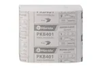Papier toaletowy w listkach MERIDA CLASSIC, biały, jednowarstwowy, karton 9000 szt., ECOLABEL
 Merida PKB401