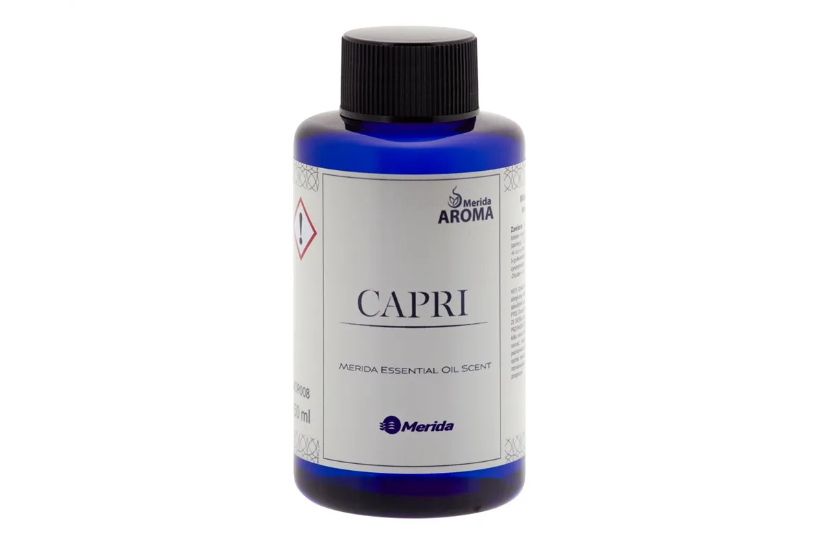 Olejek zapachowy MERIDA AROMA CAPRI, butelka 150 ml
 Merida NOP008