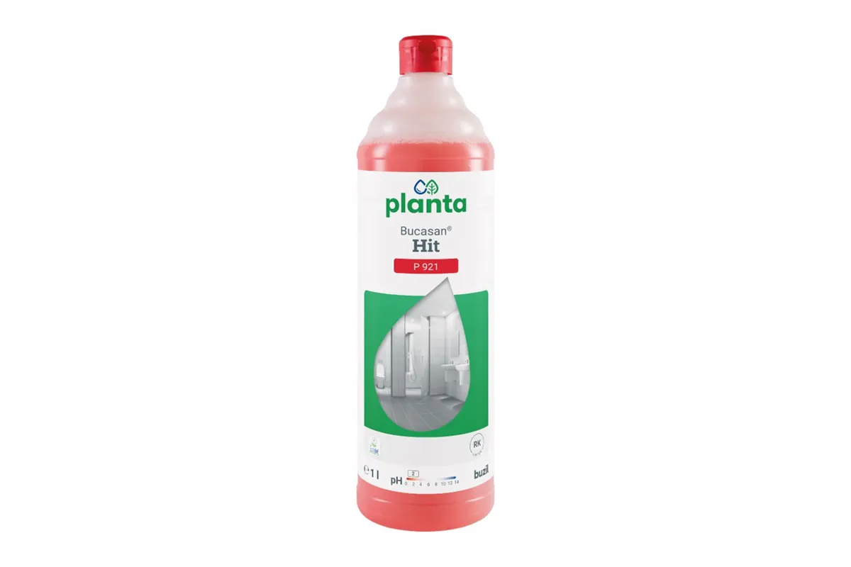 P921 Bucasan Hit - ekologiczny środek do codziennego mycia sanitariatów na bazie kwasu cytrynowego, butelka 1 l
 Merida NBL117