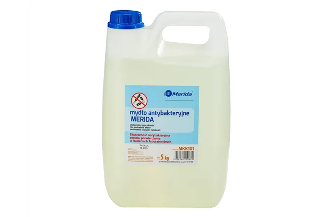 Mydło antybakteryjne w płynie MERIDA 5 KG
 Merida MKK101