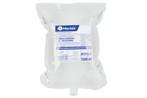 Mydło w pianie MERIDA HARMONY LUX BEZWONNE, jednorazowy wkład 1000 ml, bez zapachu
 Merida MTP216