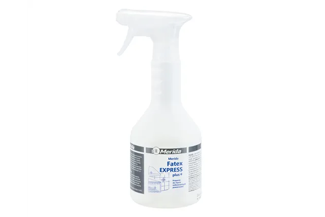 MERIDA FATEX EXPRESS środek do usuwania tłustego brudu 600 ml ze spryskiwaczem spieniającym gotowy do użycia NMS018