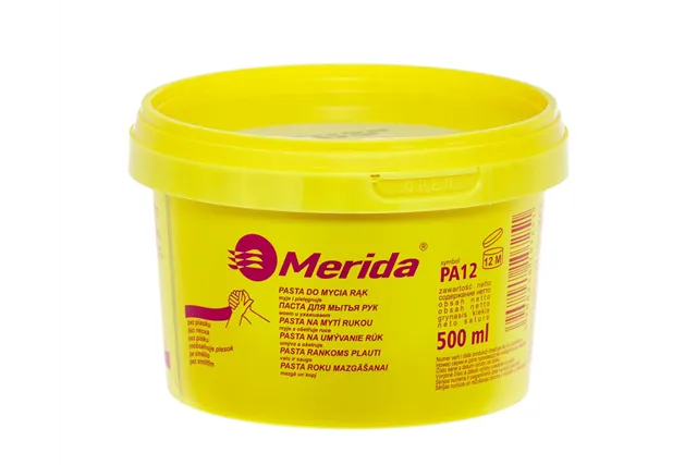 MERIDA pasta do mycia rąk opakowanie 0,5 l (PA12)
 Merida MTX005