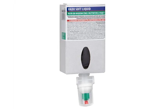 MERIDA VADO SOFT bezalkoholowy płyn do dezynfekcji rąk i powierzchni wkład 700ml do dozownika mechanicznego MERIDA ONE
 MAD259