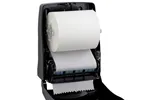 Mechaniczny podajnik ręczników papierowych w rolach MERIDA ONE AUTOMATIC MAXI, tworzywo ABS, czarny
 Merida CEC301
