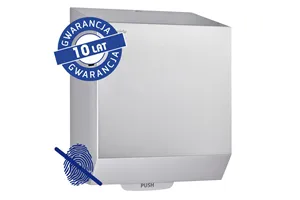 Mechaniczny podajnik ręczników papierowych w rolach MERIDA STELLA AUTOMATIC MAXI AntiFingerPrint stal matowa powłoka AFP
 CSM37